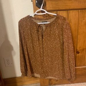 Dear John rust colored top